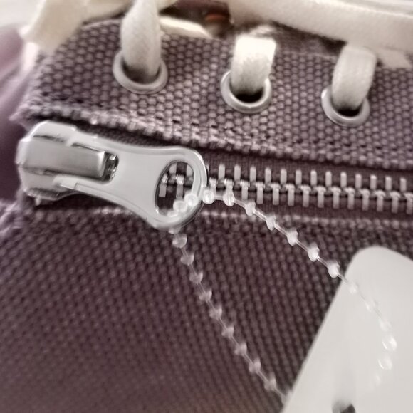 'CLARKS' NWT Canvas Lace up Sneaker - Picture 7 of 16